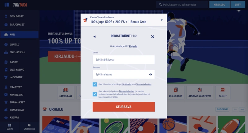 TikiTaka Login
